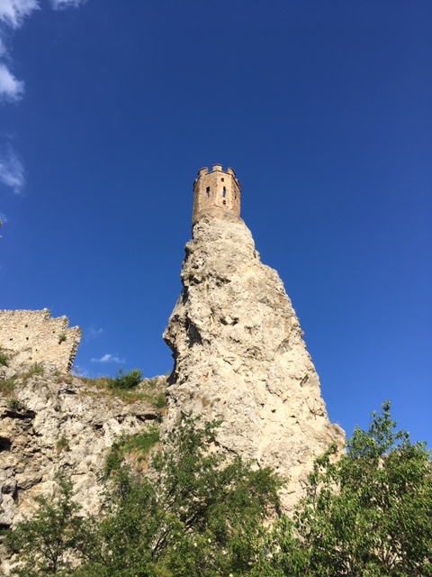 Výlet na hrad Devín - veža Mníška