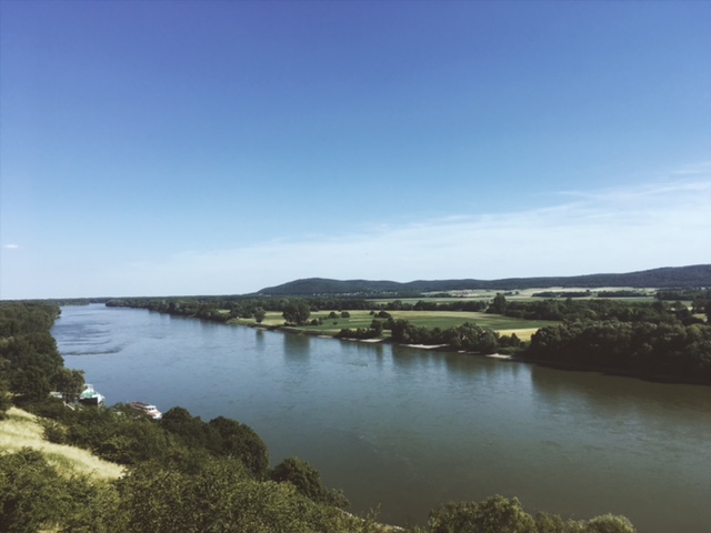 Výlet na hrad Devín rieka