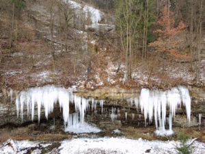 Turistika v zime - Šikľavá skala