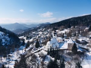 Turistika v zime - Špania dolina