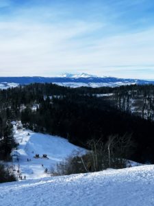 Ski Lysá - výhľad