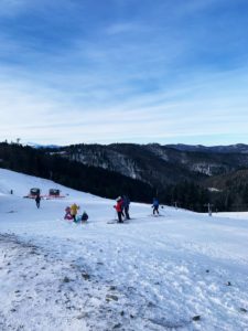 Ski Lysá - výhľad