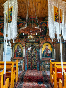 Gréckokatolícky drevený chrám svätého Jána Krstiteľa v Kalnej Roztoke